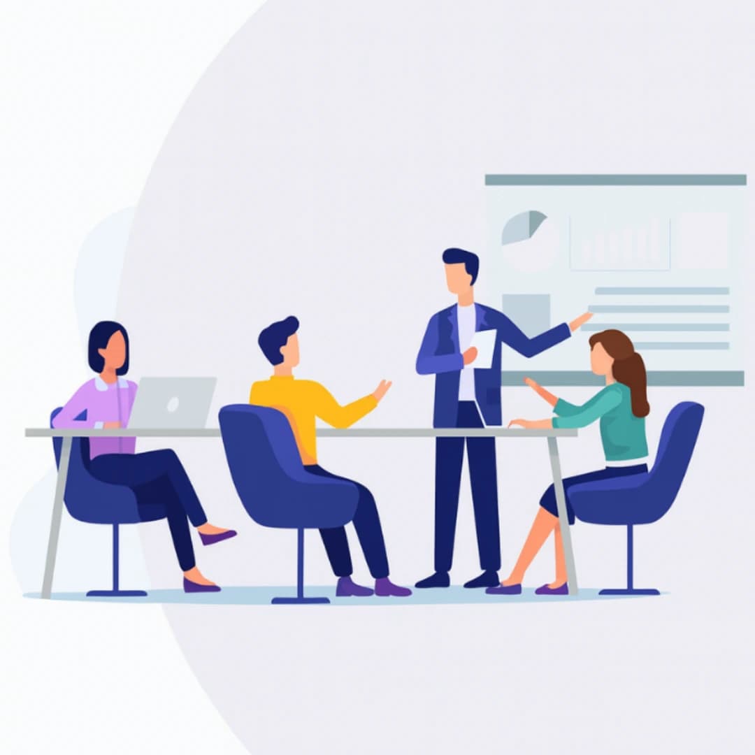 Admin login illustration